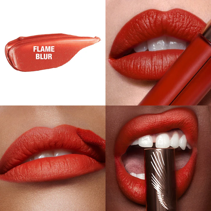 Charlotte Airbrush Lipstick Flame Blur Pa Kuti