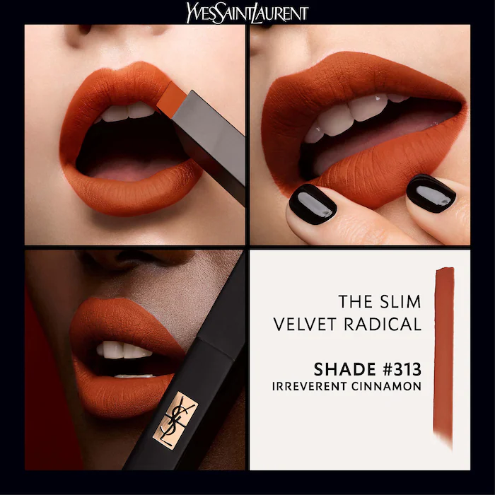 YSL The Slim Lipstick Velvet Radical 313 Irreverent Cinnamon