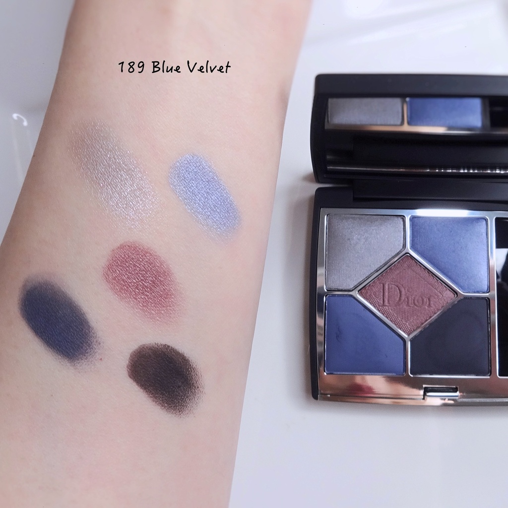 Diorshow 5 Couleurs Eyeshadow 189 Blue Velvet Tester