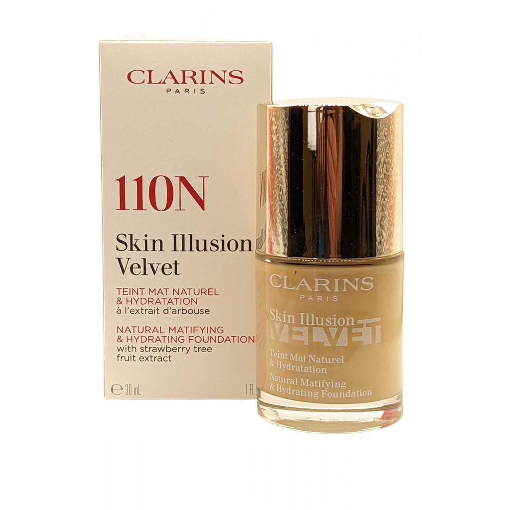 Clarins Skin Illusion Natural Hydrating Foundation 15ml Spf 15  110N