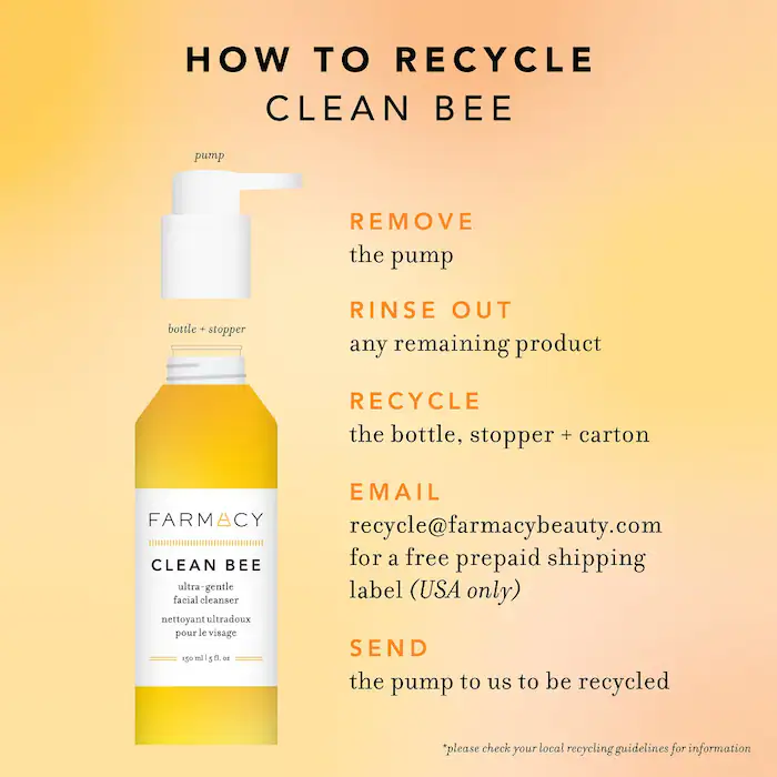 Farmacy Clean Bee Ultra Gentle Facial Cleanser 150ml