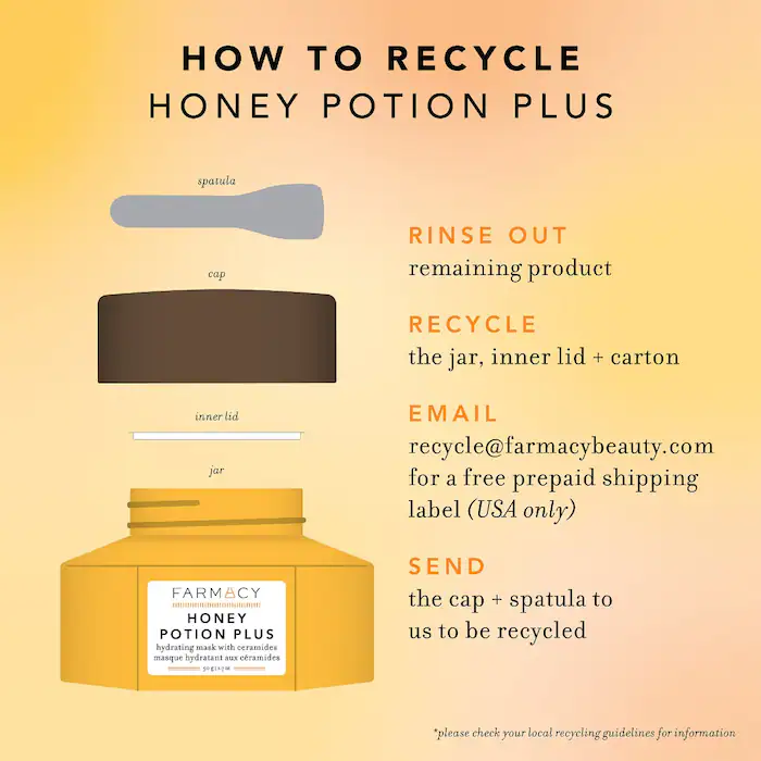 Farmacy Honey Potion Plus Ceramide Hydration Mask 117g