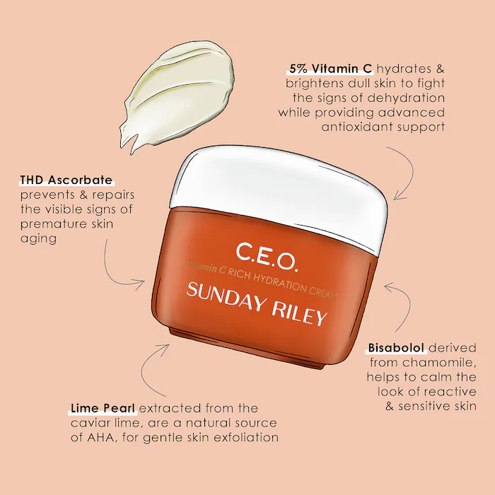 Sunday Riley CEO Vitamin C Cream 50g 