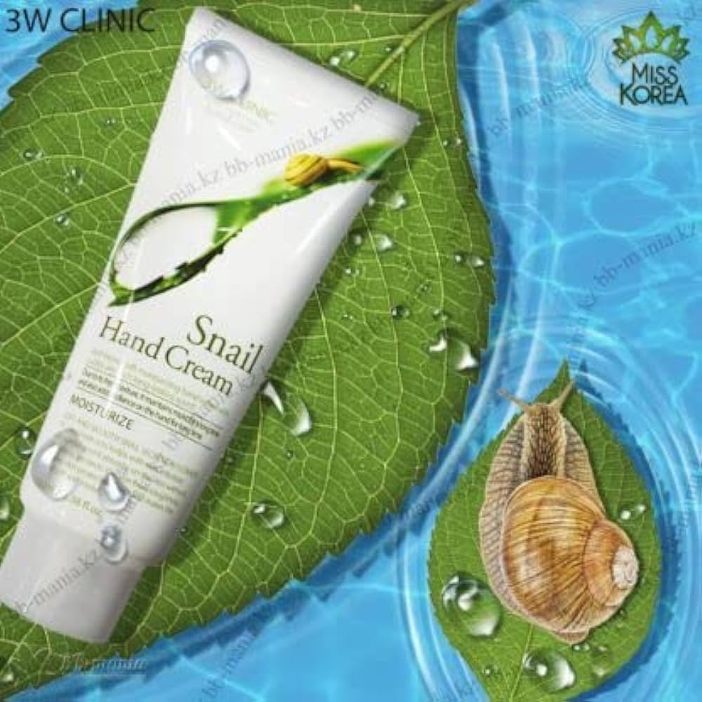 3W Clinic Snail Hand Cream