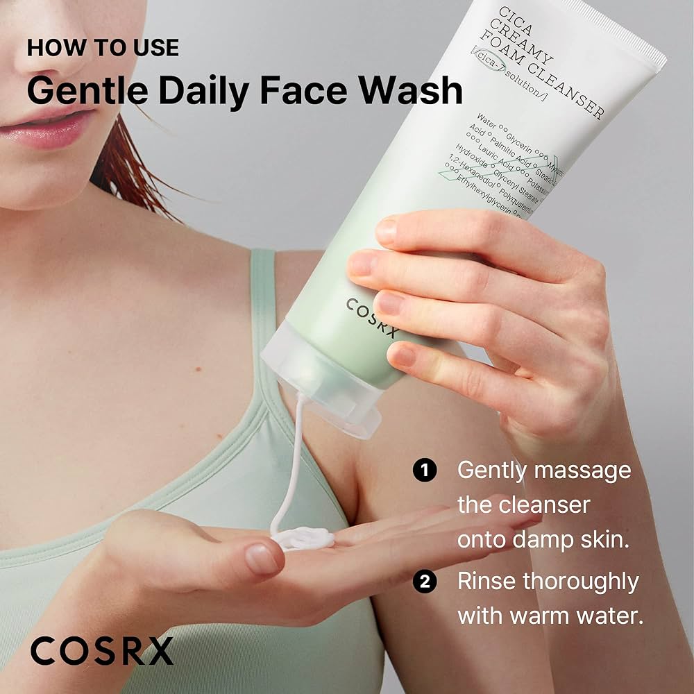 Cosrx Cica Creamy Foam Cleanser 150 ml