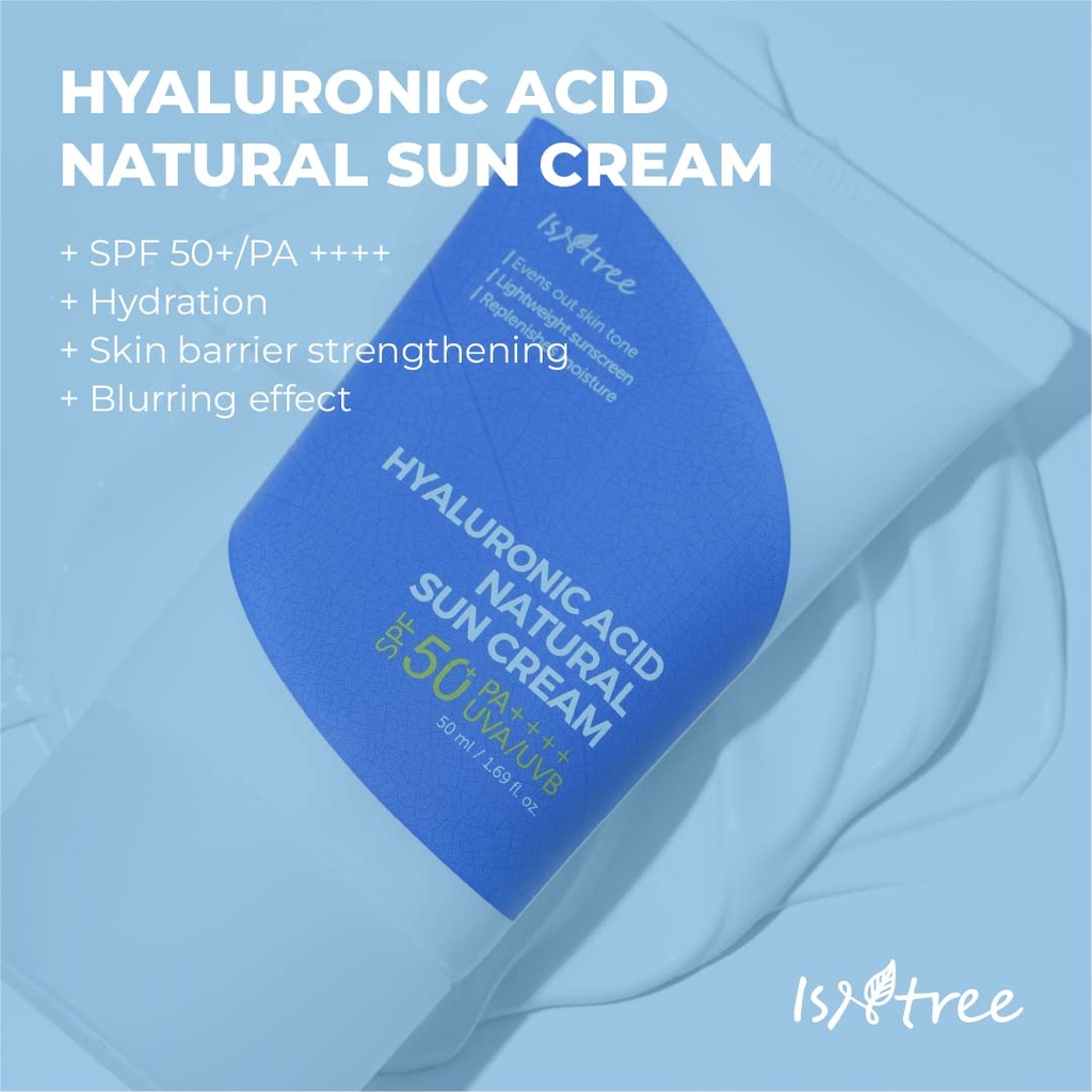 Isntree Hyaluronic Acid Natural Sun Cream SPF 50+ PA++++