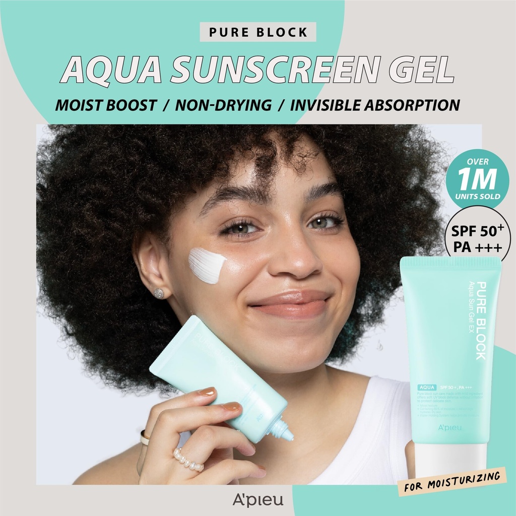 Apieu Pure Block Aqua Sun Gel EX SPF50+ PA+++