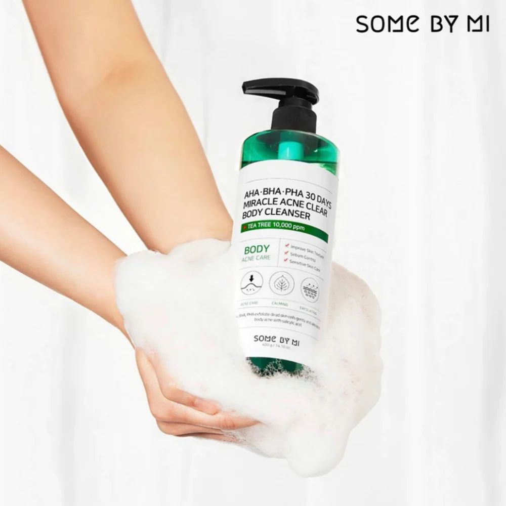 Some By MI Aha Bha Pha 30 Days Miracle Acne Clear Body Cleanser 400g