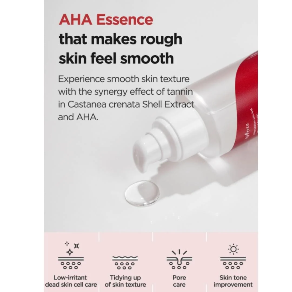 Isntree Chesnut AHA8% Clear Essence