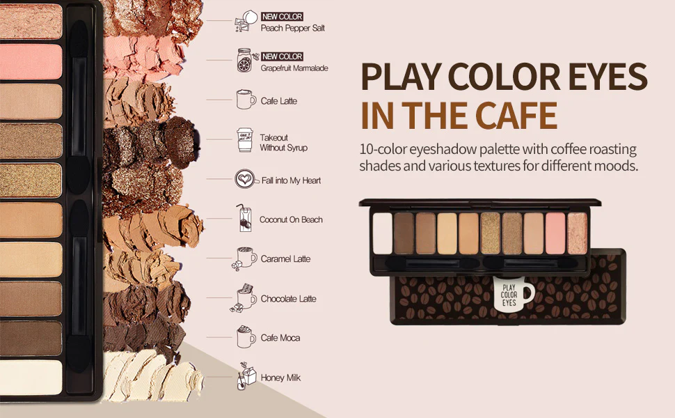 Etude Play Color Eyes/in the Café palette