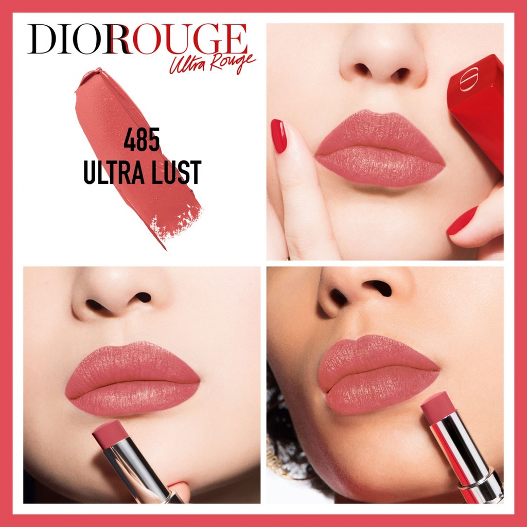 Dior Rouge Ultra Care Lipstick 485 Tester