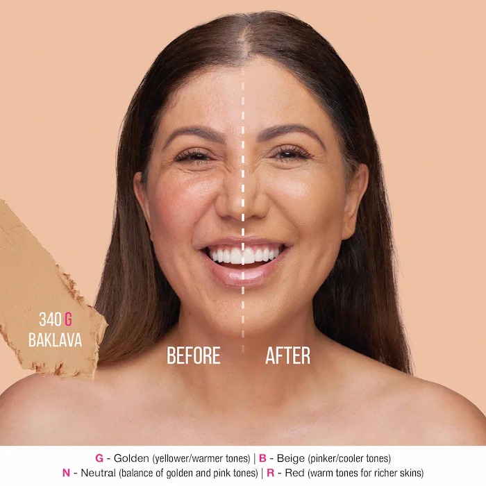Huda Faux Filter Skin Finish Stick Foundation Baklava