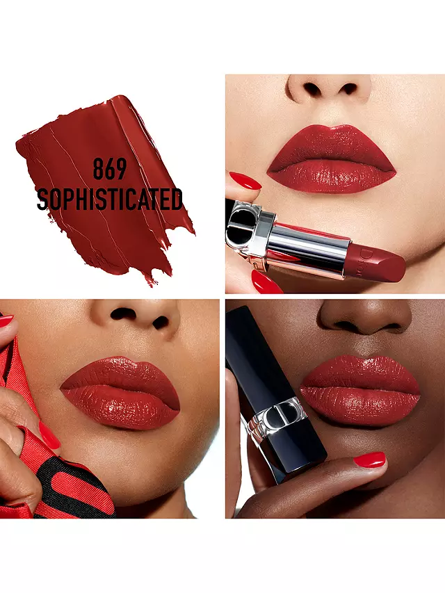 Dior Rouge Longwear Lipstick 869 Sophisticated Satin