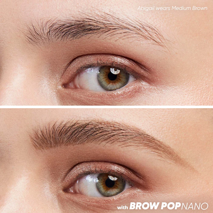 Kosas Brow Pop Nano Medium Brown Pa Kuti