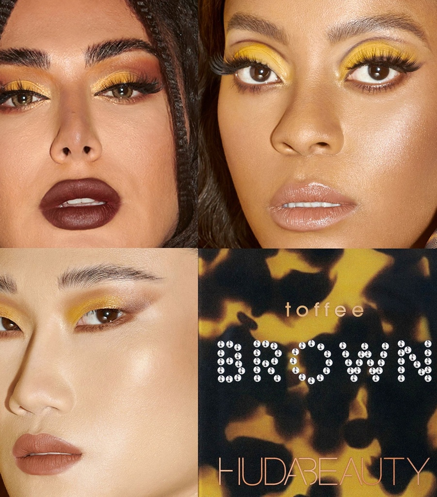 Huda Beauty Toffe Brown Palette Pa Kuti