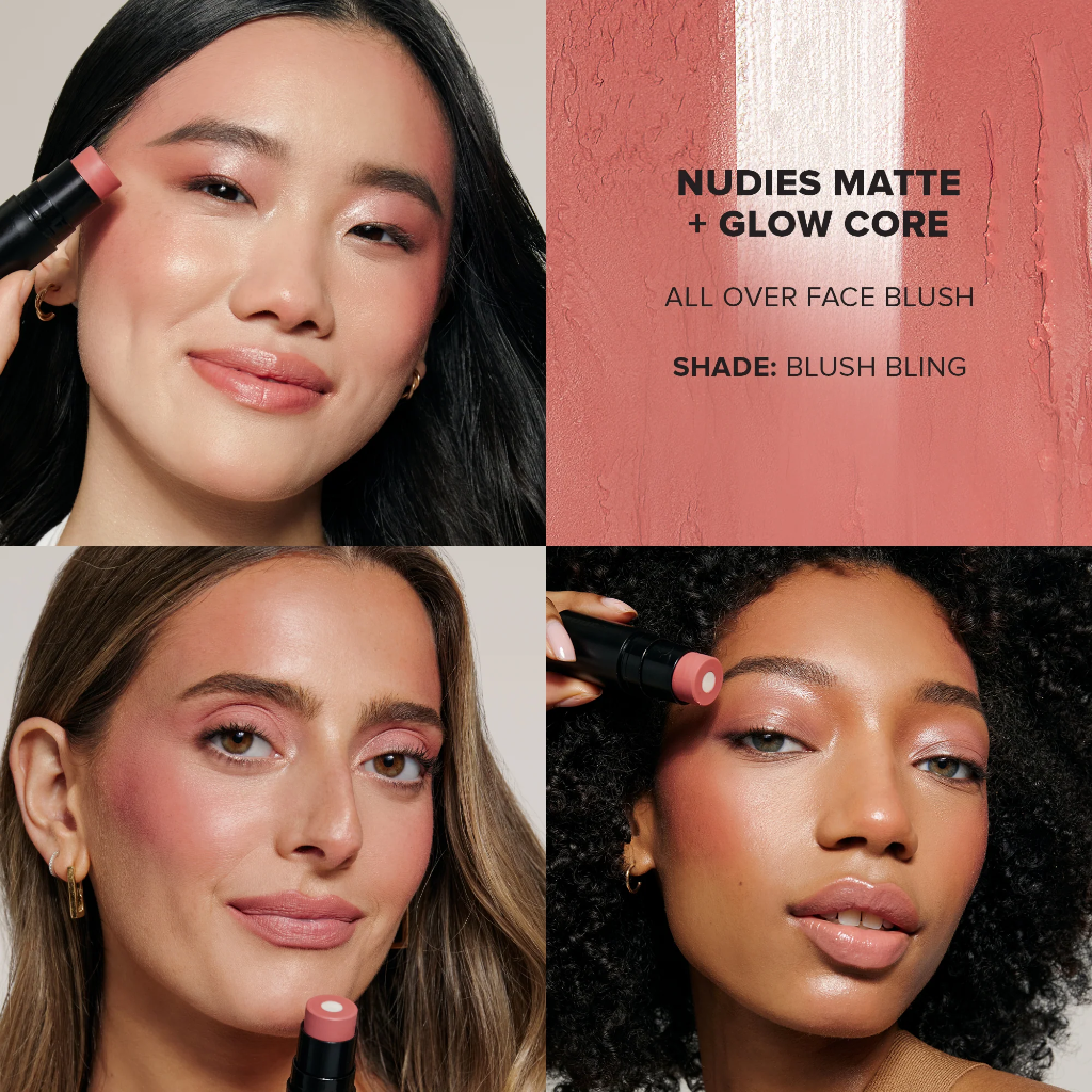 NudeStix Nudies Matte All Over Face Blush Blush Bling