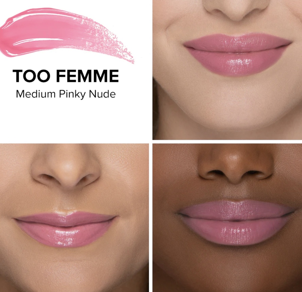 Too Faced To Femme Heart Core Lipstick Too Femme