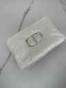 Dior Makeup Bag White/Gold