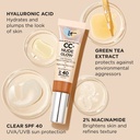 It Cosmetics CC Nude Glow Color Correcting Skin Tint Spf 40 Light