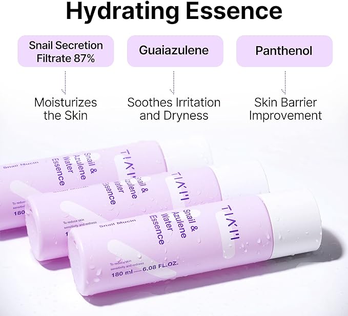 Tiam SNAIL & AZULENE WATER ESSENCE