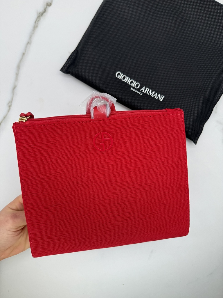 Giorgio Armani Beauty Red Premium Pouch