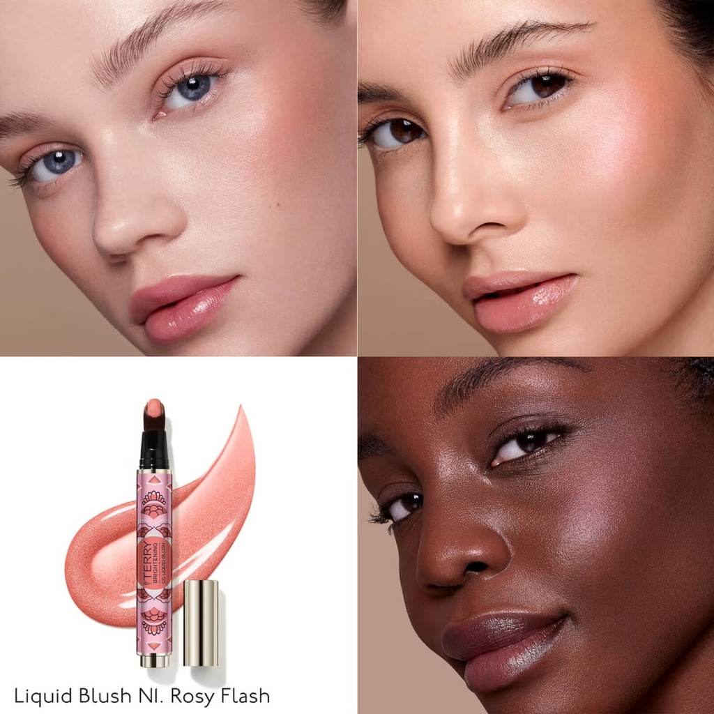 By Terry Brightening CC Liquid Blush Rosy Flash Click Brush