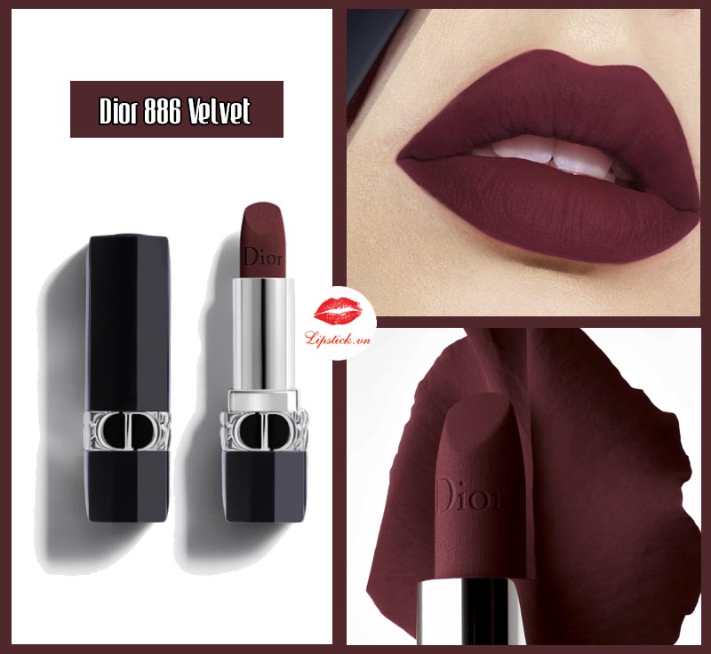 Dior Rouge Velvet 886 Tester