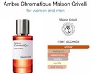 Maison Crivelli Ambre Chromatique Extrait De Parfum 50 ml 