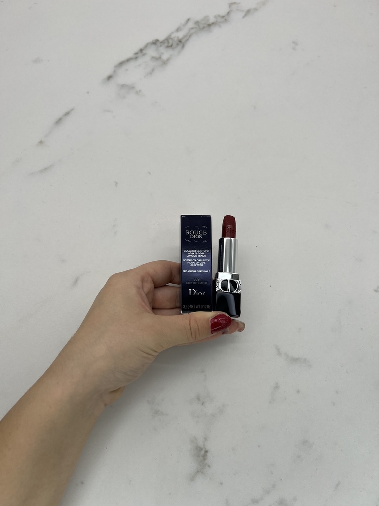 Dior Rouge Longwear Lipstick 869 Sophisticated Satin