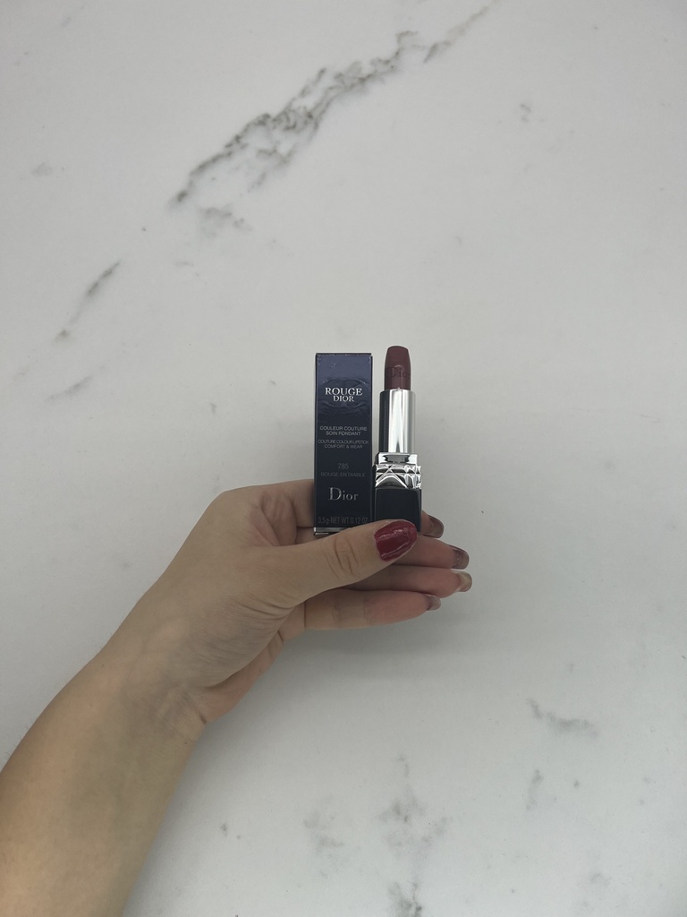 Dior Rouge Couleur Couture Soin Fondant Lipstick 785 Rouge En Diable