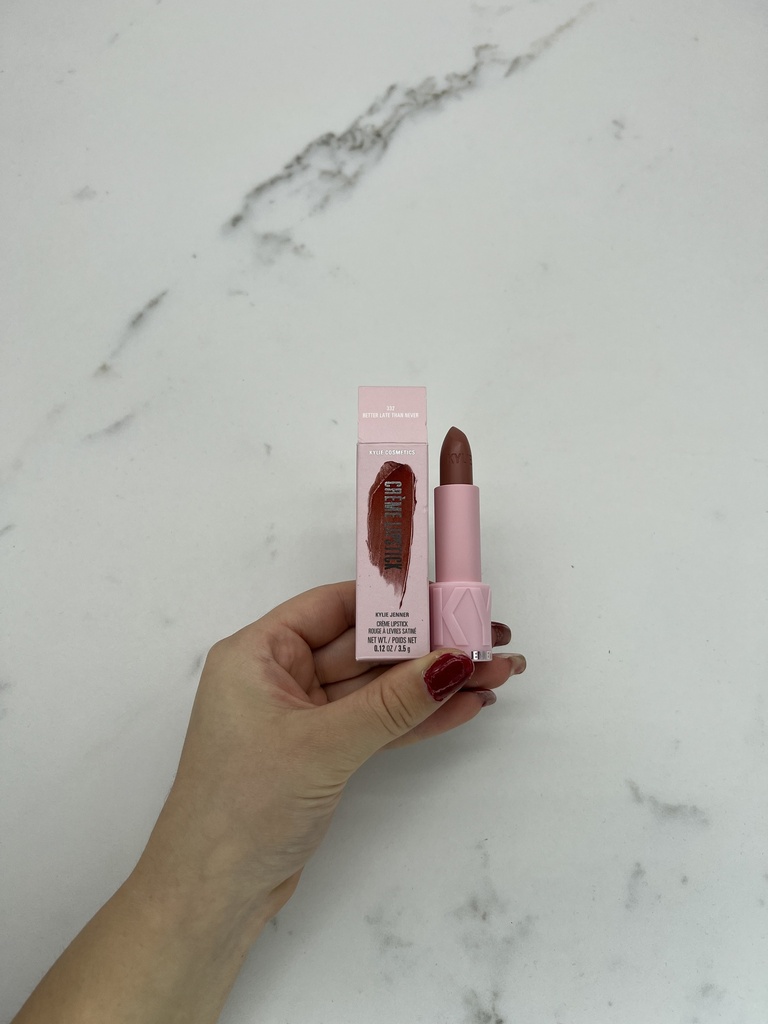 Kylie Cosmetics Creme Lipstick 332 Better Late Than Never