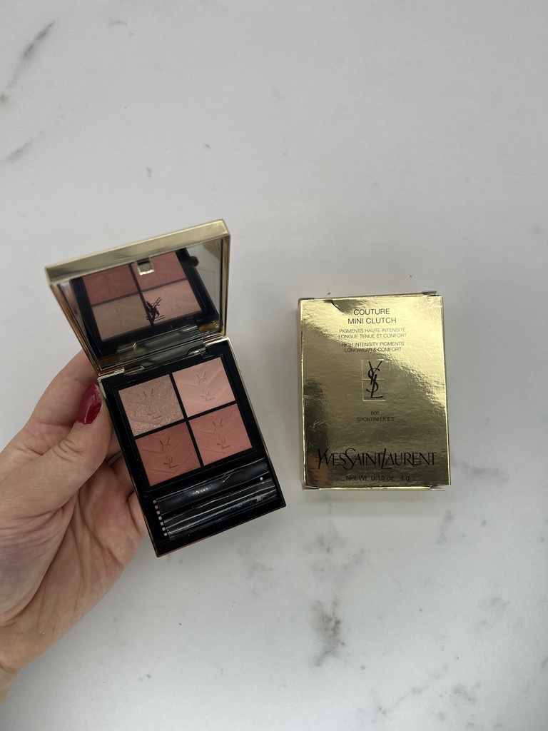 YSL Couture Mini Clutch Palette 600 Spontini Lilies