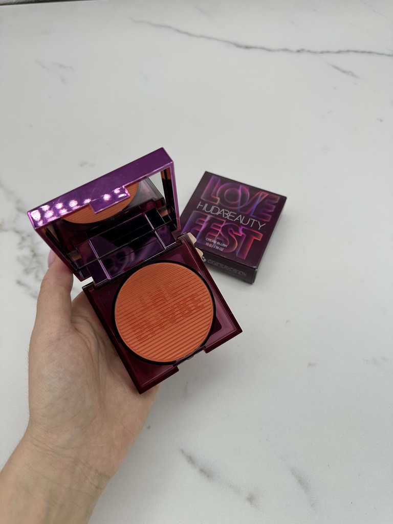 Huda Beauty Cream Blush Toasted Tangerine