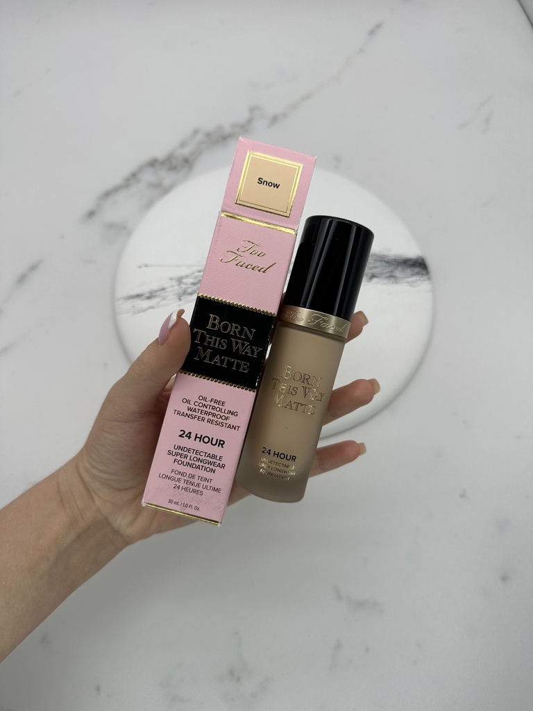 Too Faced Born This Way Matte Foundation Snow