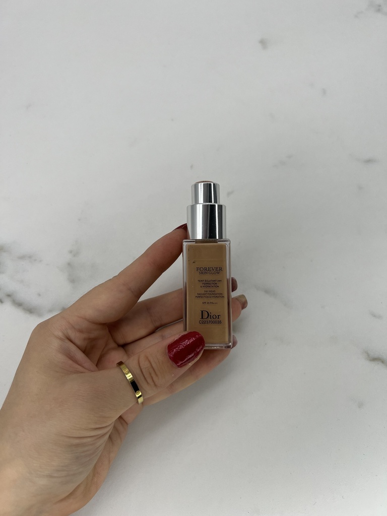 Dior Forever Skin Glow 24H Wear Radiant Foundation 3.5N Tester 20ml