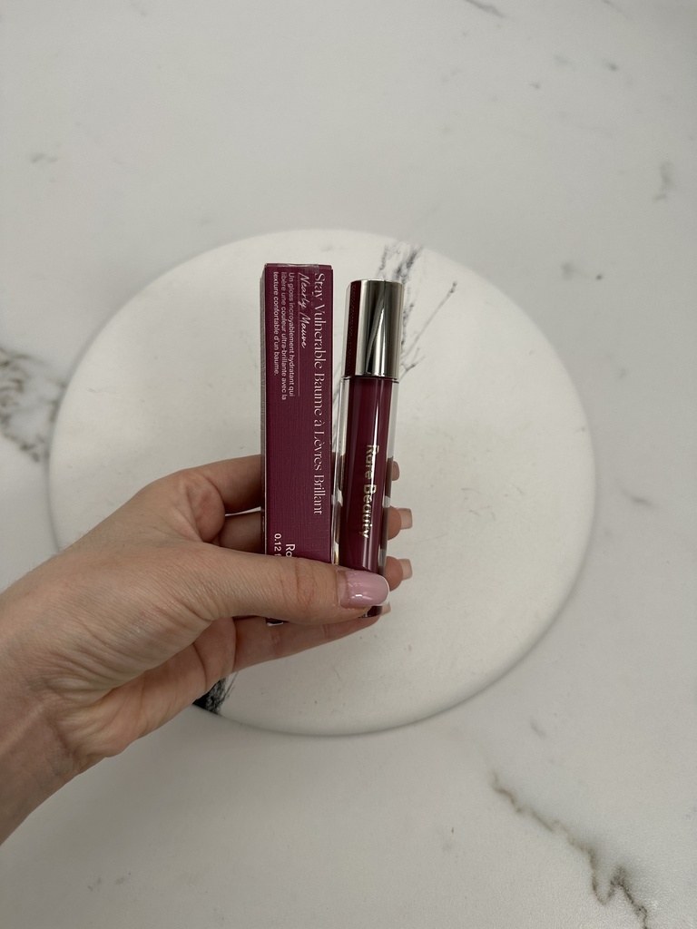 Rare Beauty Stay Vulnerable Glossy Lip Balm Nearly Mauve