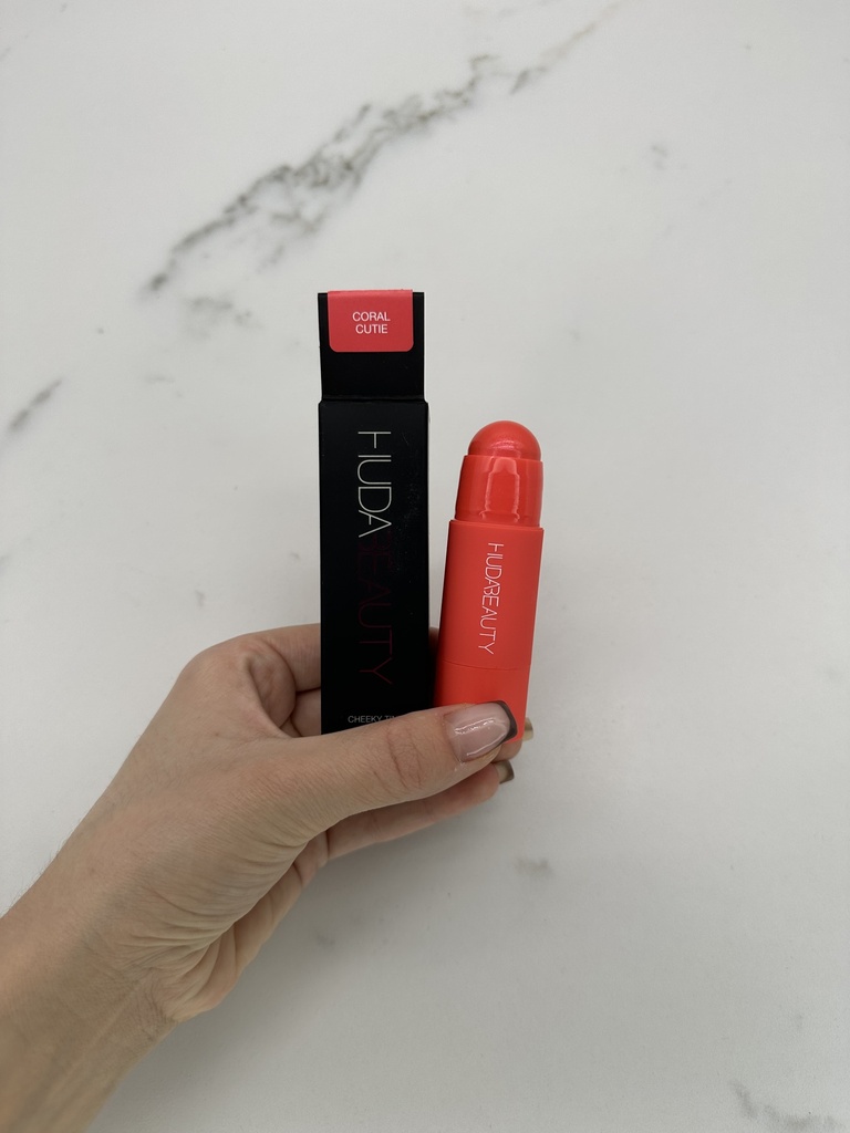 Huda Beauty Cheeky Tint Bush Stick Coral Cutie