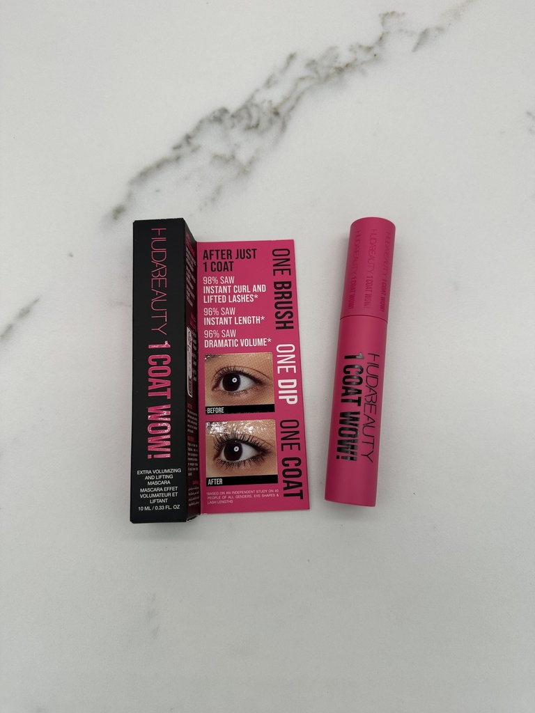 Huda Beauty One Coat Wow Mascara 