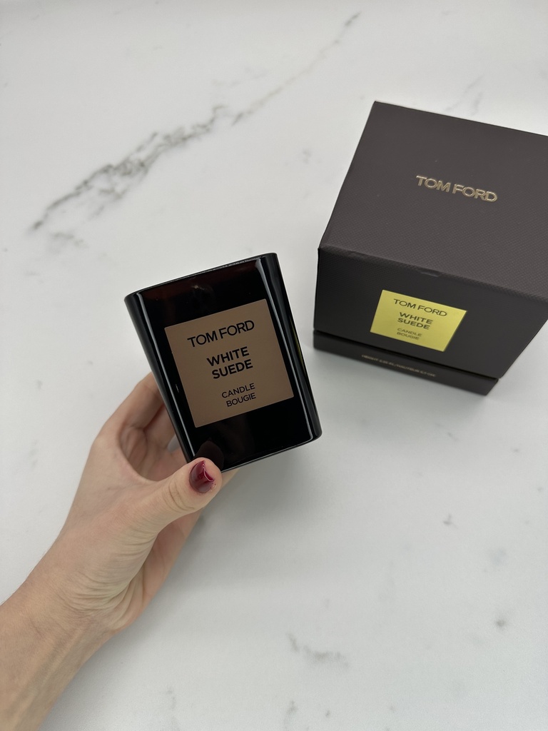 Tom Ford White Suede Candle