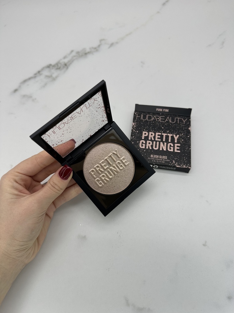 Huda Beauty Pretty Grunge Blush Gloss Punk Pink