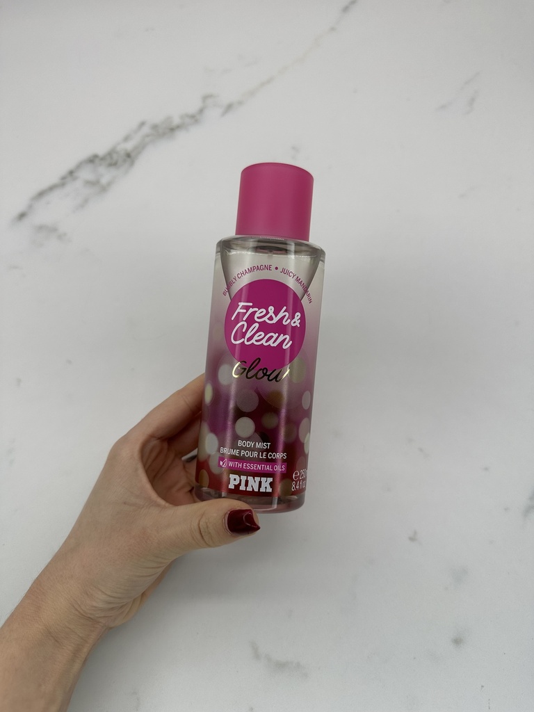 Pink Body Mist Fresh & Clean Glow