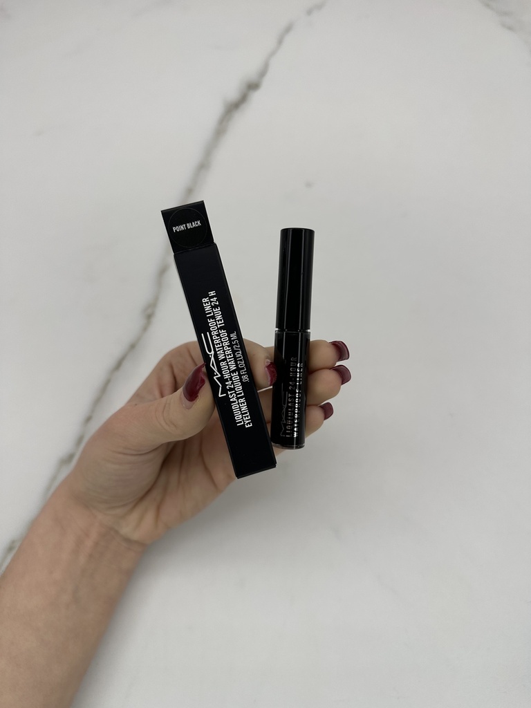 Mac Liquid Last 24 Hour Waterproof Liner Point Black 5ml Me Kuti