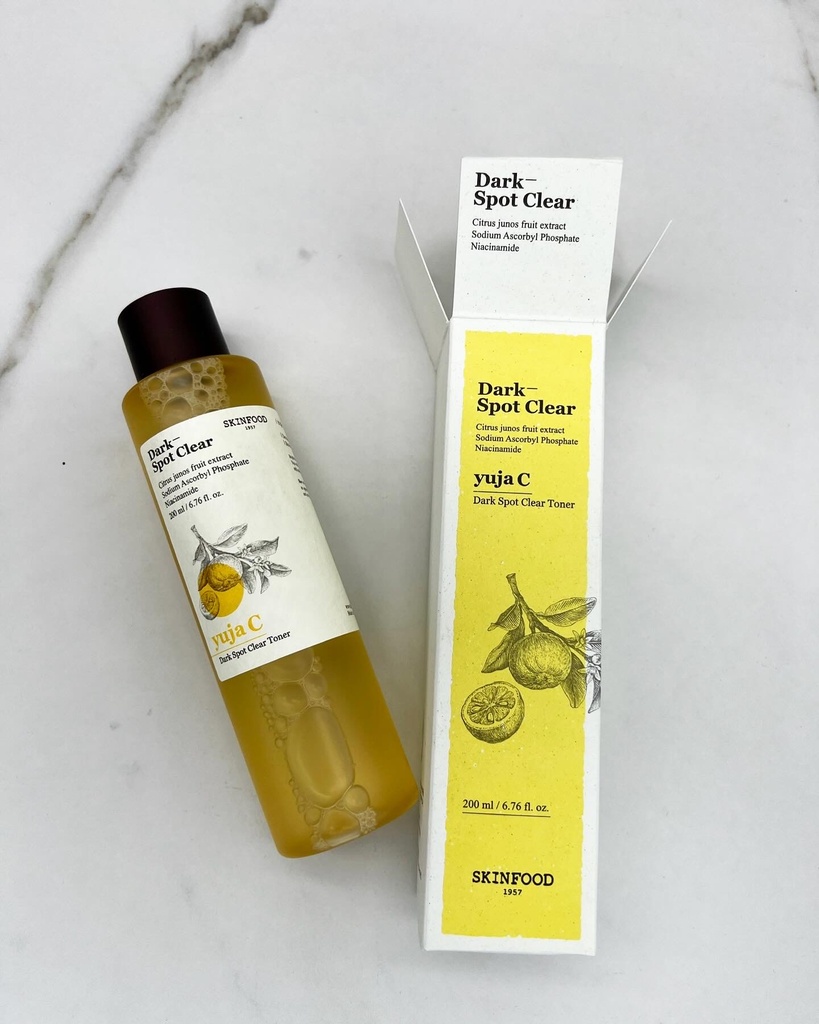 SKINFOOD YUJA C DARK SPOT CLEAR TONER 200ML