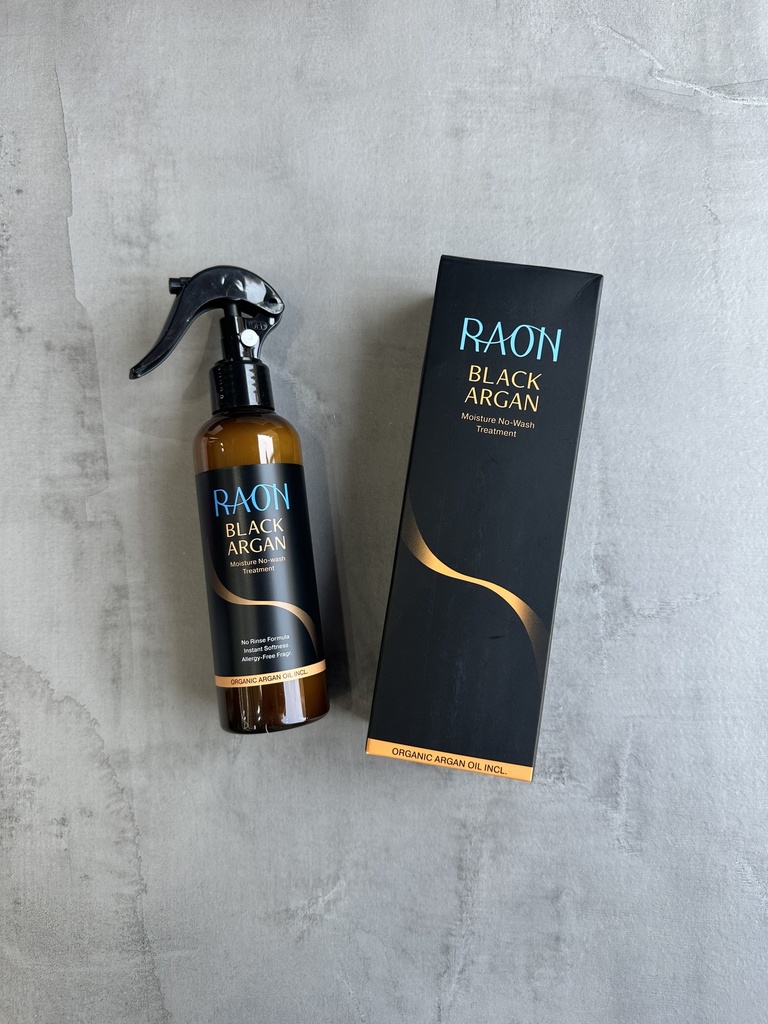 Raon Black Argan Moisture No-Wash Treatment 180ml