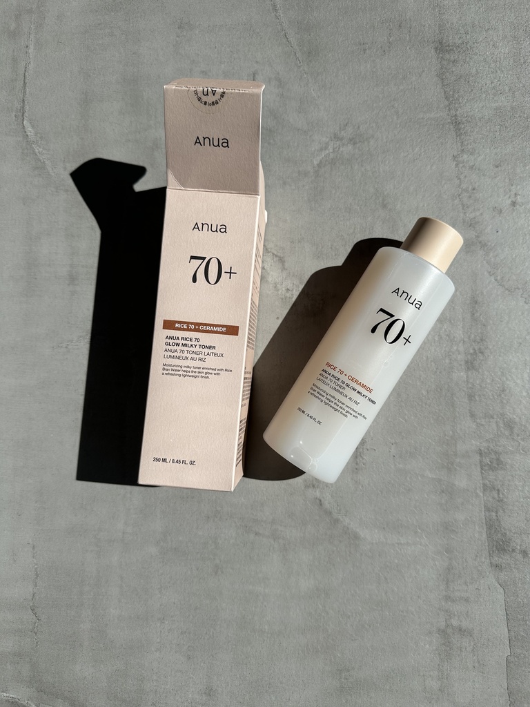 Anua RICE 70 GLOW MILKY TONER 250ml