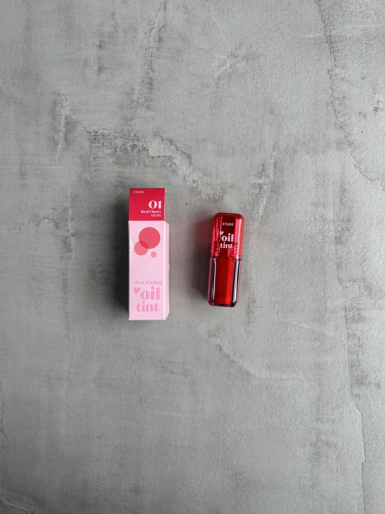  ETUDE DEAR DARLING OIL TINT 01 REAL CHERRY 4.2G