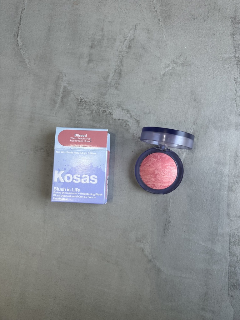 Kosas Blush Is Life Baked Talc-Free Dimensional + Brightening Blush Blissed 