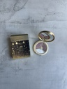 Kiko Milano Holiday Wonderlights Magnetic Trio Eyeshadow Palette 02 Shimmering Snowfall 