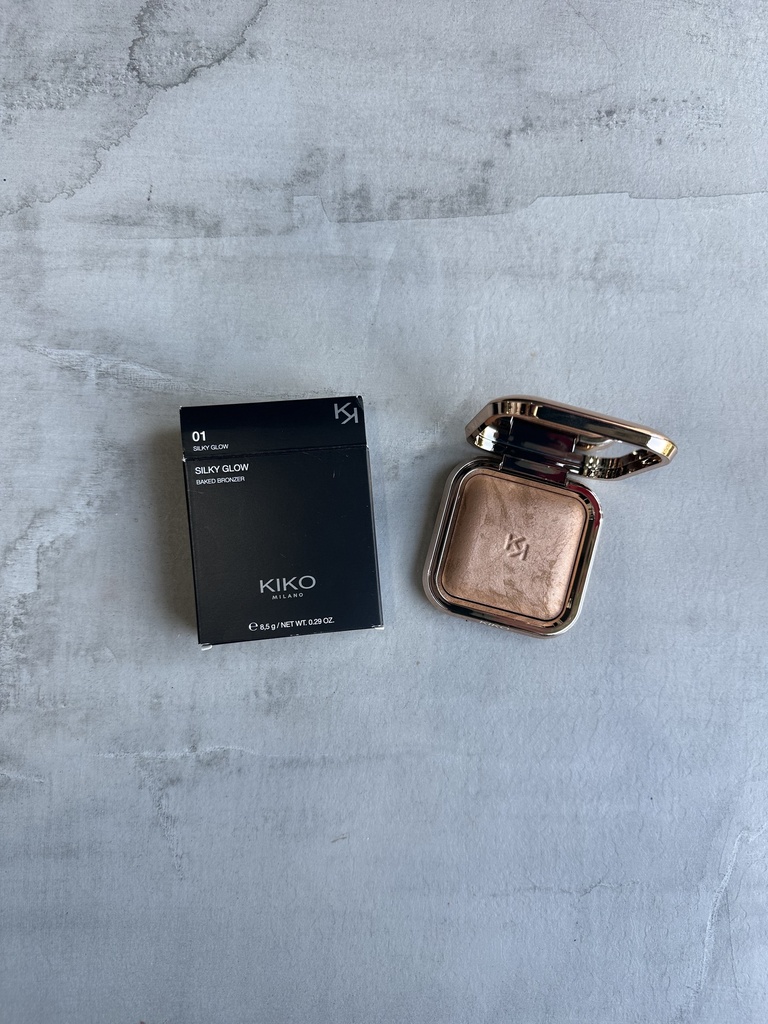 Kiko Milano Silky Glow Baked Bronzer 01