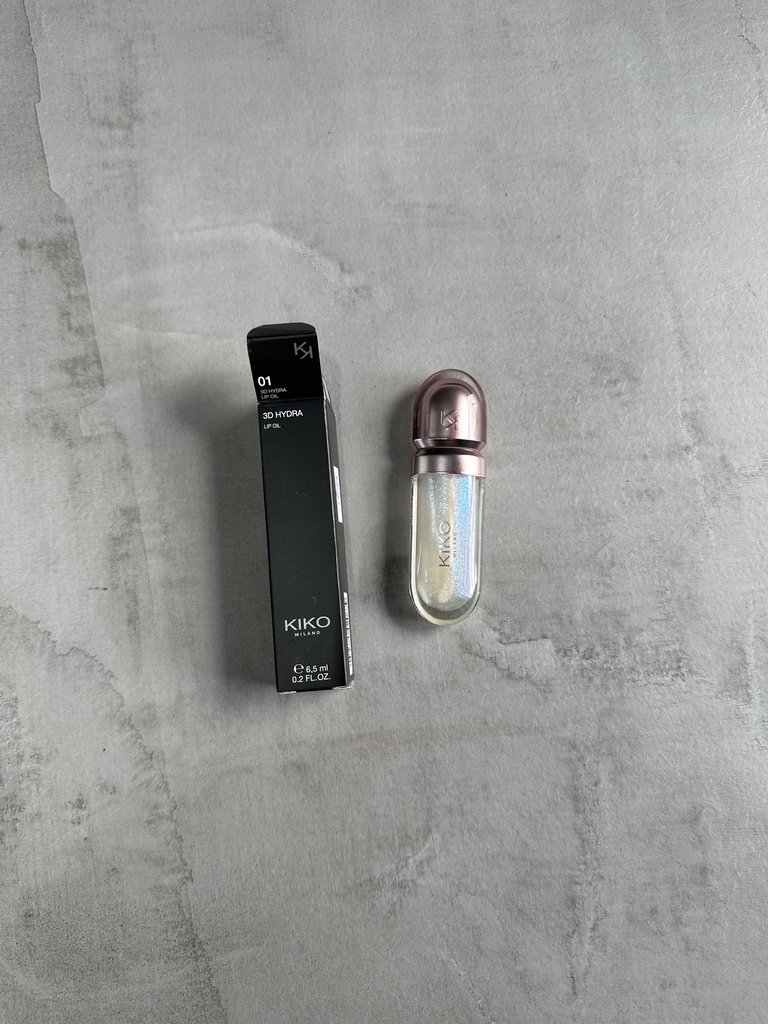 Kiko Milano 3D Hydra Lip Oil 01